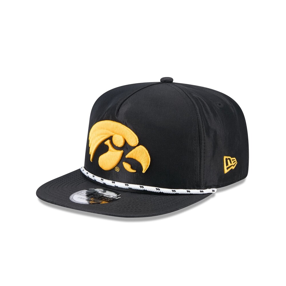 New Era Iowa Hawkeyes Team Rope Golfer Hat - One Size